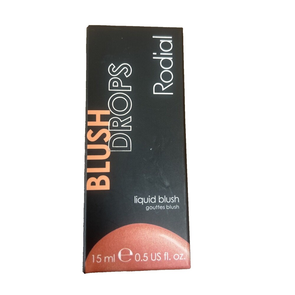 Rodial Blush Drops Liquid Blush Color Apricot Sorbet Nourishing 0.5 fl oz NEW